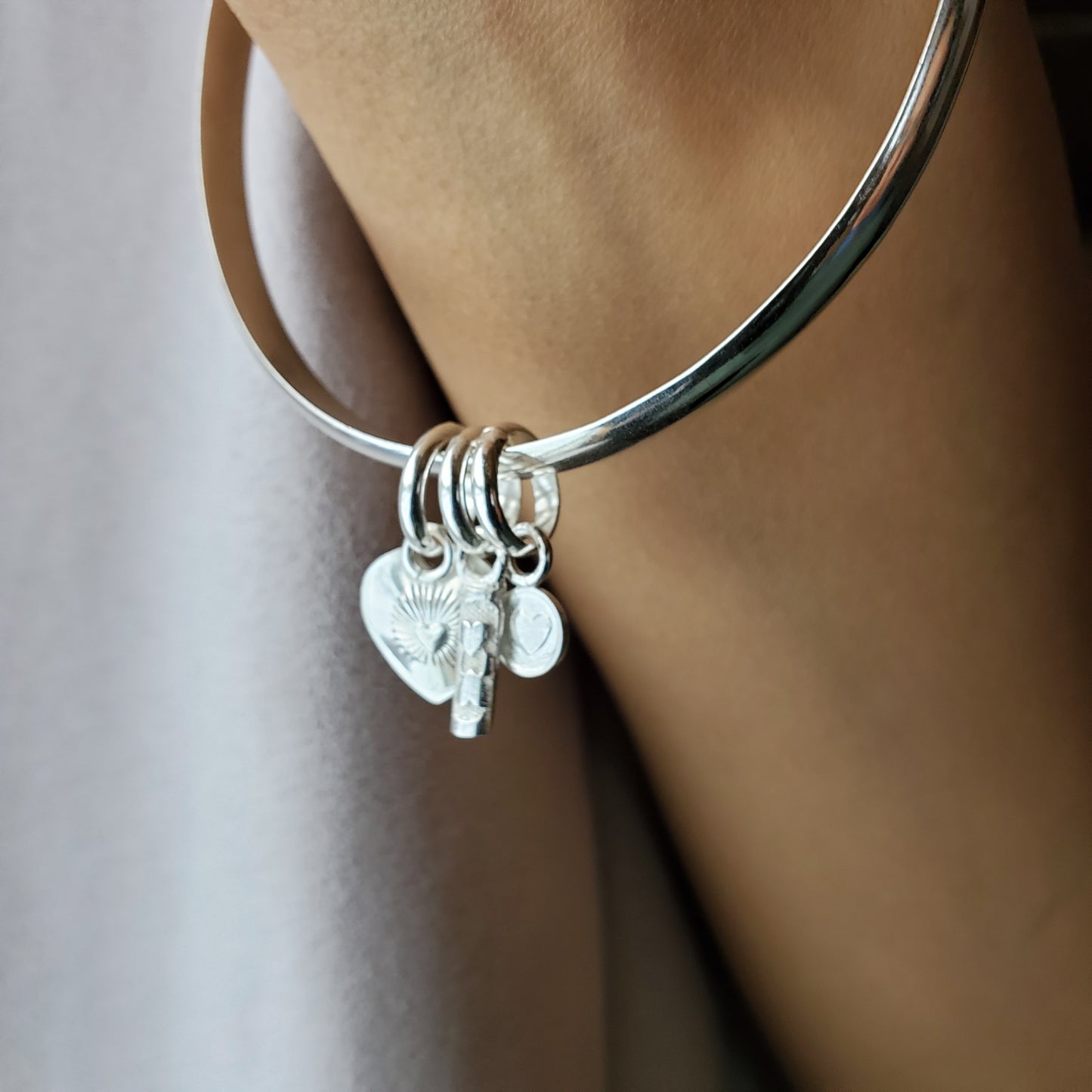 Timeless Heart Bangle